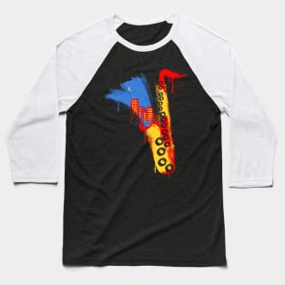 Music Colors the Night Baseball T-Shirt